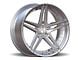 Rennen CSL-3 Silver Machined with Chrome Bolts Wheel; 19x9.5 (07-10 AWD Charger)